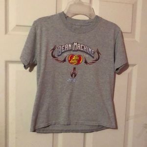 Jelly Belly Bean Machine Gray Graphic T-Shirt Boys Small S 6-8